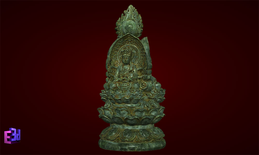 Tượng sa bà tam thánh - Bộ ba tượng Phật