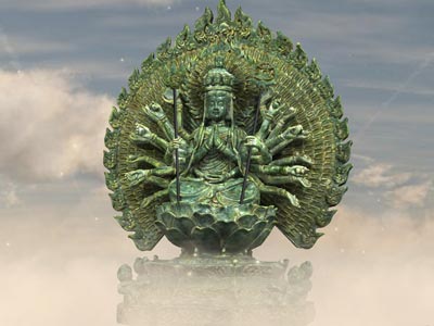 Phật Nghìn Mắt Nghìn Tay - Tượng mỹ nghệ E3D