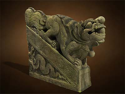 Linh vật Việt, Sấu đá tại bảo tàng lịch sử