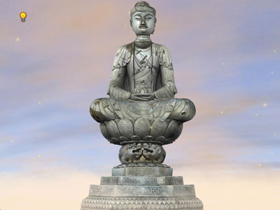 Tìm lại hình dáng Bảo Vật Quốc Gia Adiđà chùa Phật Tích trên Nền Tảng Số VR3D